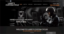 Desktop Screenshot of larryscustomcycle.com